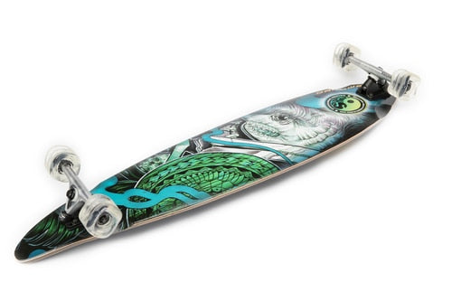 The Shiver Dakuwaqa Pintail with 70mm Sharkwheels